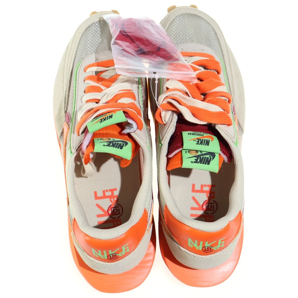 NIKE(ナイキ) ×sacai ×CLOT LD WAFFLE ORANGE BLAZE クロット サカイ ワッフル オレンジブレイズ ローカットスニーカー US10/28cm DH1347-100
