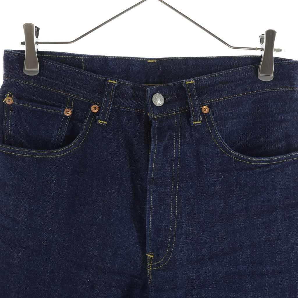 Levi's VINTAGE CLOTHING(リーバイス ビンテージ クロージング) 日本製 復刻 1966モデル BIGE 501XX ボタンフライ ストレートデニムパンツ インディゴ J61 66501