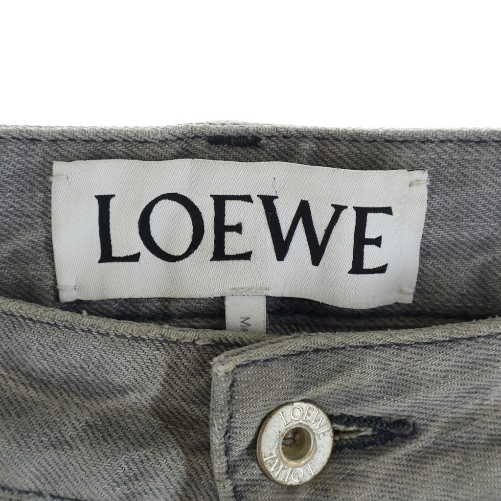 LOEWE(ロエベ) 25SS アナグラムバギーデニムパンツ グレー H526Y11W57