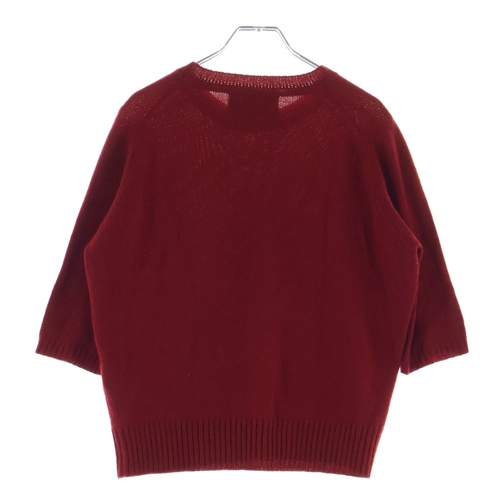GUCCI(グッチ) カシミア クルーネックニットセーター レディース レッド 628389 XKBH9