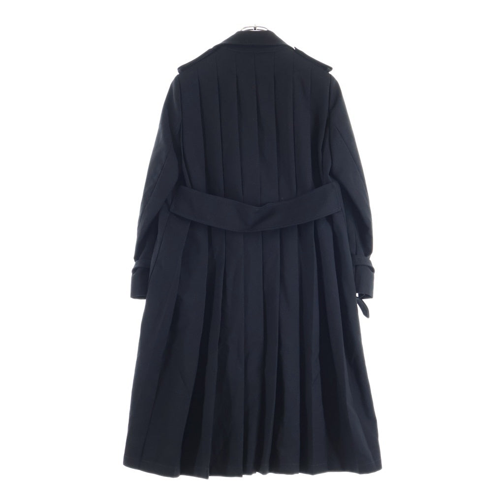 GUCCI(グッチ) WOOL TRENCH COAT ウールトレンチコート ブラック 405131 ZFZ67 レディース