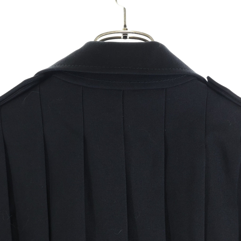 GUCCI(グッチ) WOOL TRENCH COAT ウールトレンチコート ブラック 405131 ZFZ67 レディース