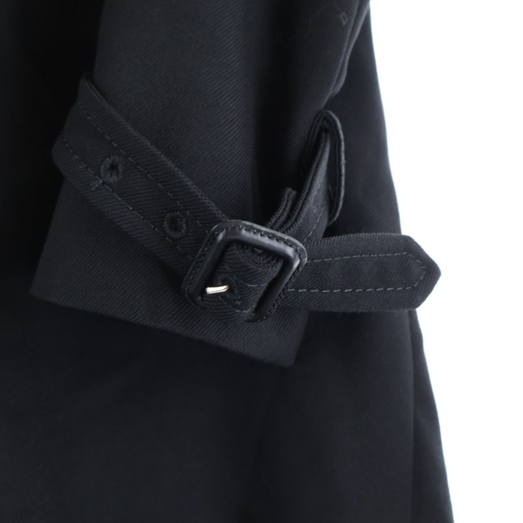 GUCCI(グッチ) WOOL TRENCH COAT ウールトレンチコート ブラック 405131 ZFZ67 レディース