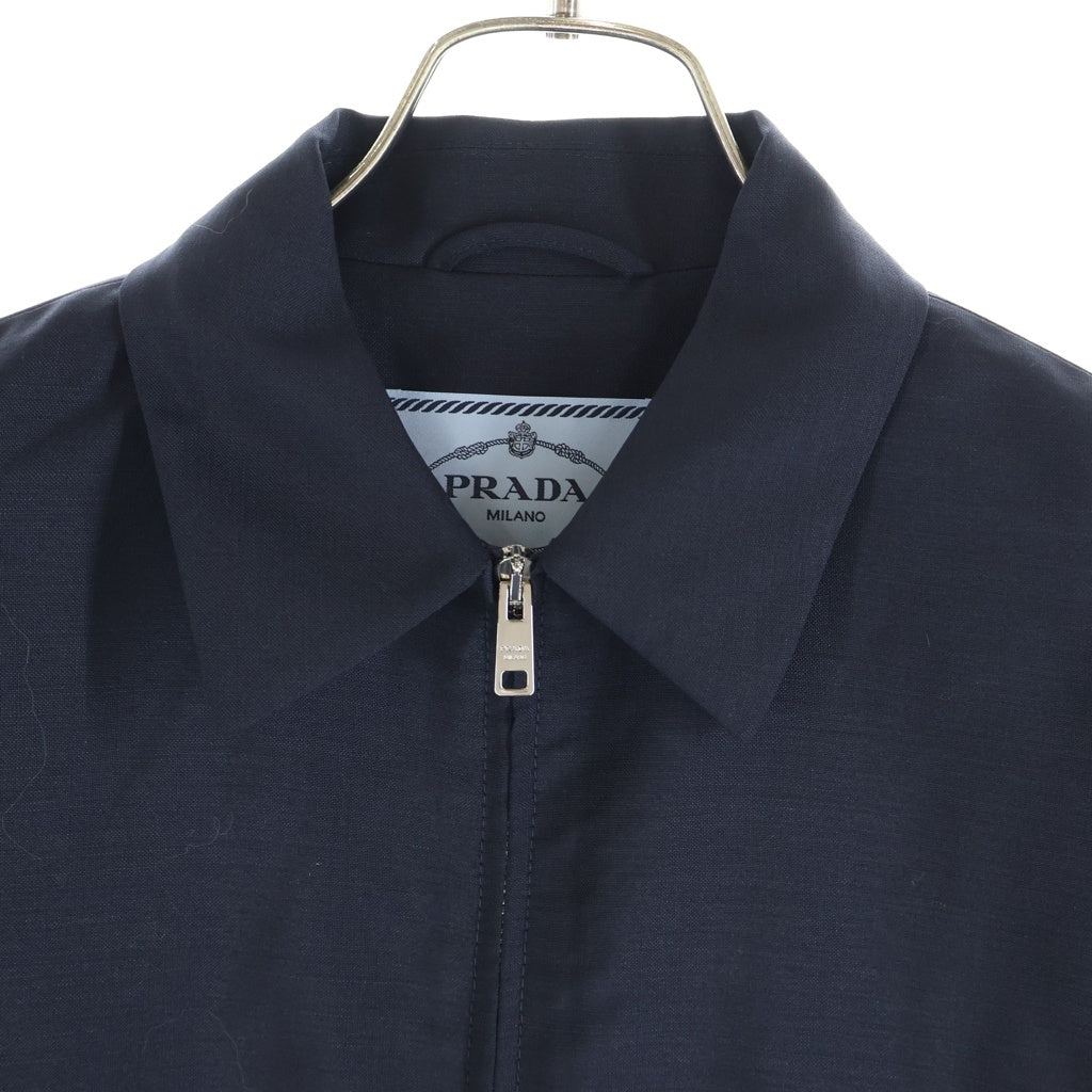 PRADA(プラダ) ZIPUP JACKET ジップアップジャケット ネイビー APD1 2025 152 P8006