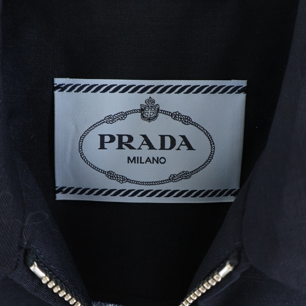 PRADA(プラダ) ZIPUP JACKET ジップアップジャケット ネイビー APD1 2025 152 P8006