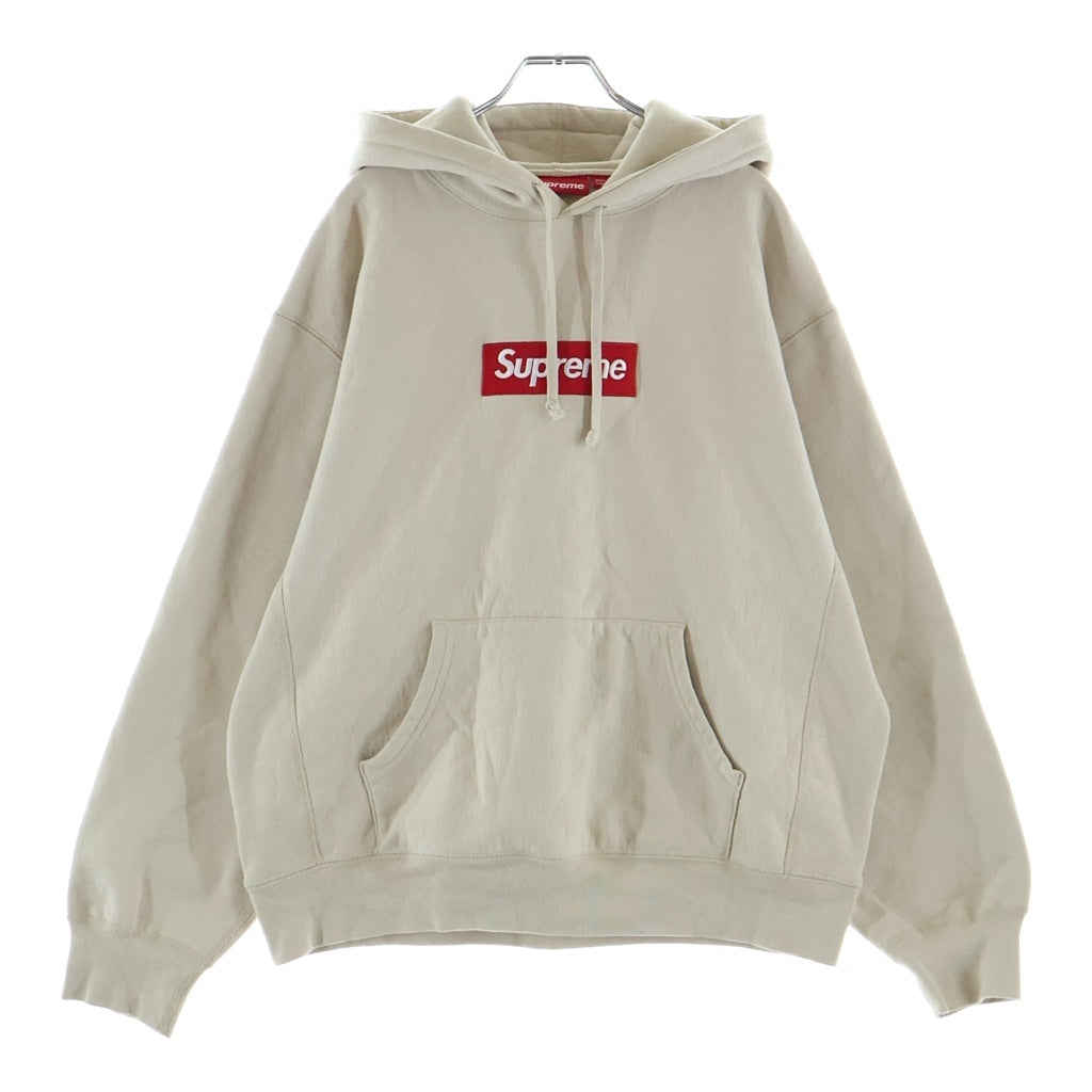 SUPREME(シュプリーム) 24AW Box Logo Hooded Sweatshirt ボックスロゴ プルオーバースウェットパーカー ベージュ