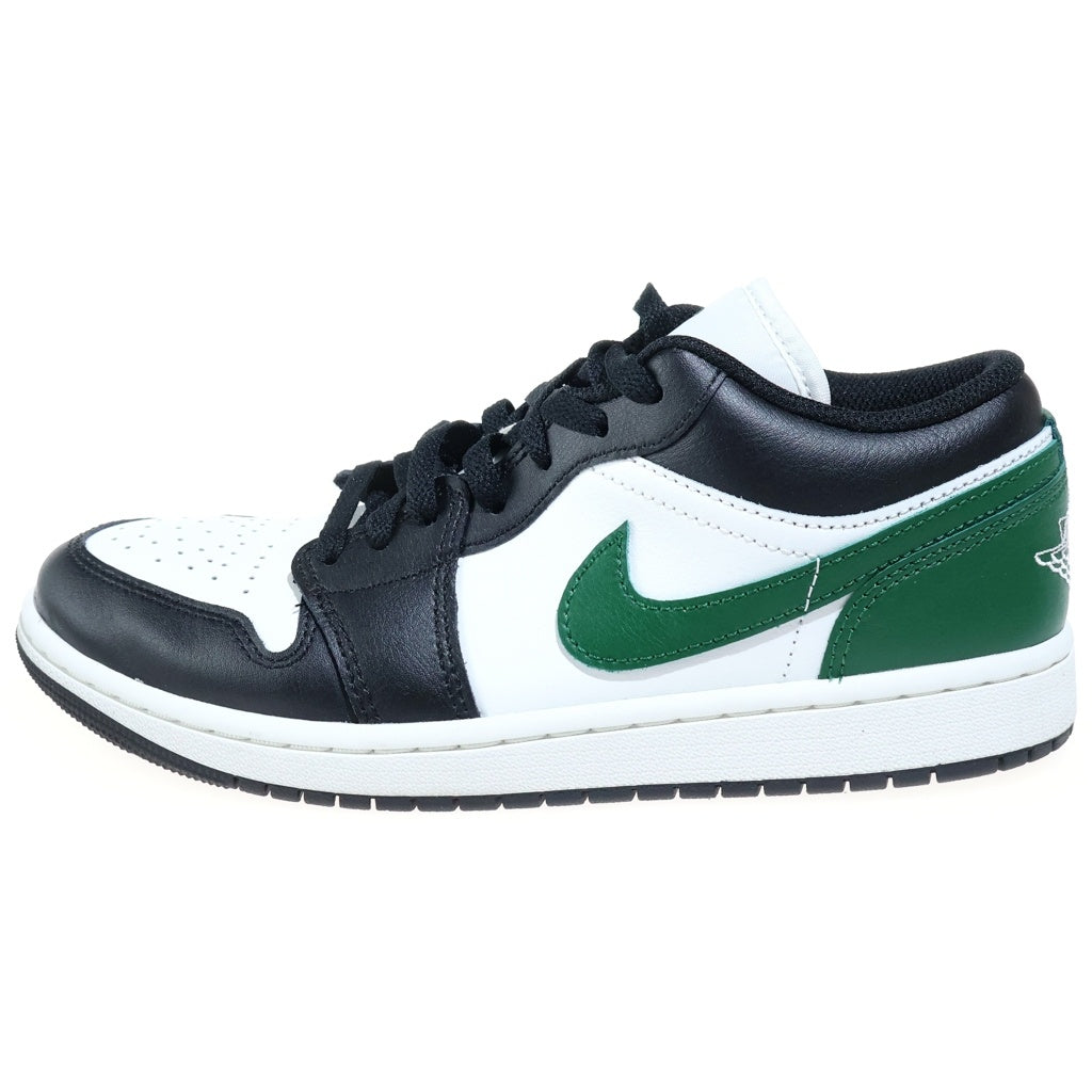 NIKE(ナイキ) AIR JORDAN LOW GREEN TOE エアジョーダン 1 ローカットスニーカー グリーン/ブラック US8/26cm 553558-047