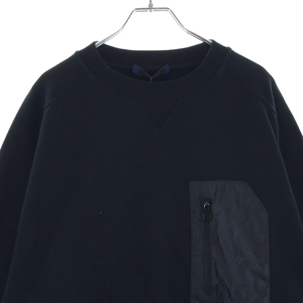 LOUIS VUITTON(ルイヴィトン) テクニカル シグネチャー モノグラム スウェットトレーナー ブラック RM262ME IHN HUY4SW