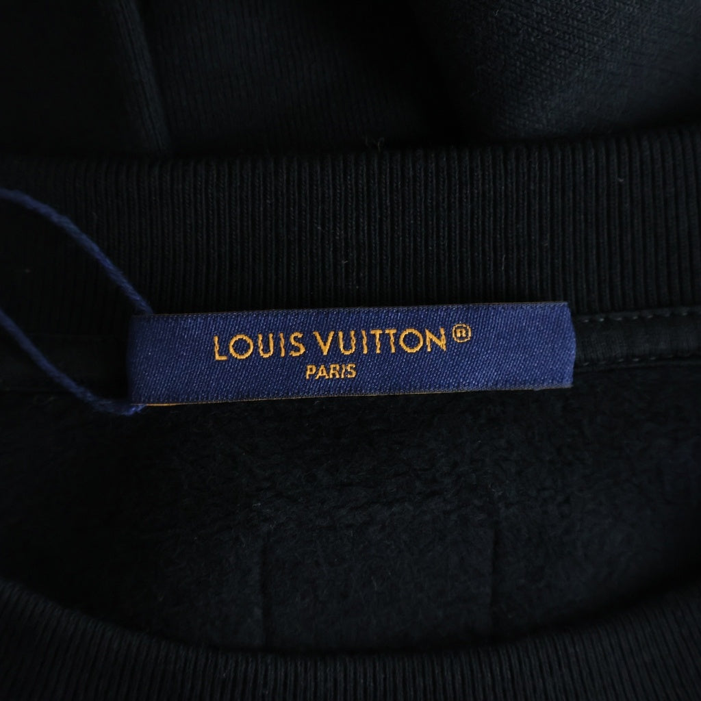 LOUIS VUITTON(ルイヴィトン) テクニカル シグネチャー モノグラム スウェットトレーナー ブラック RM262ME IHN HUY4SW
