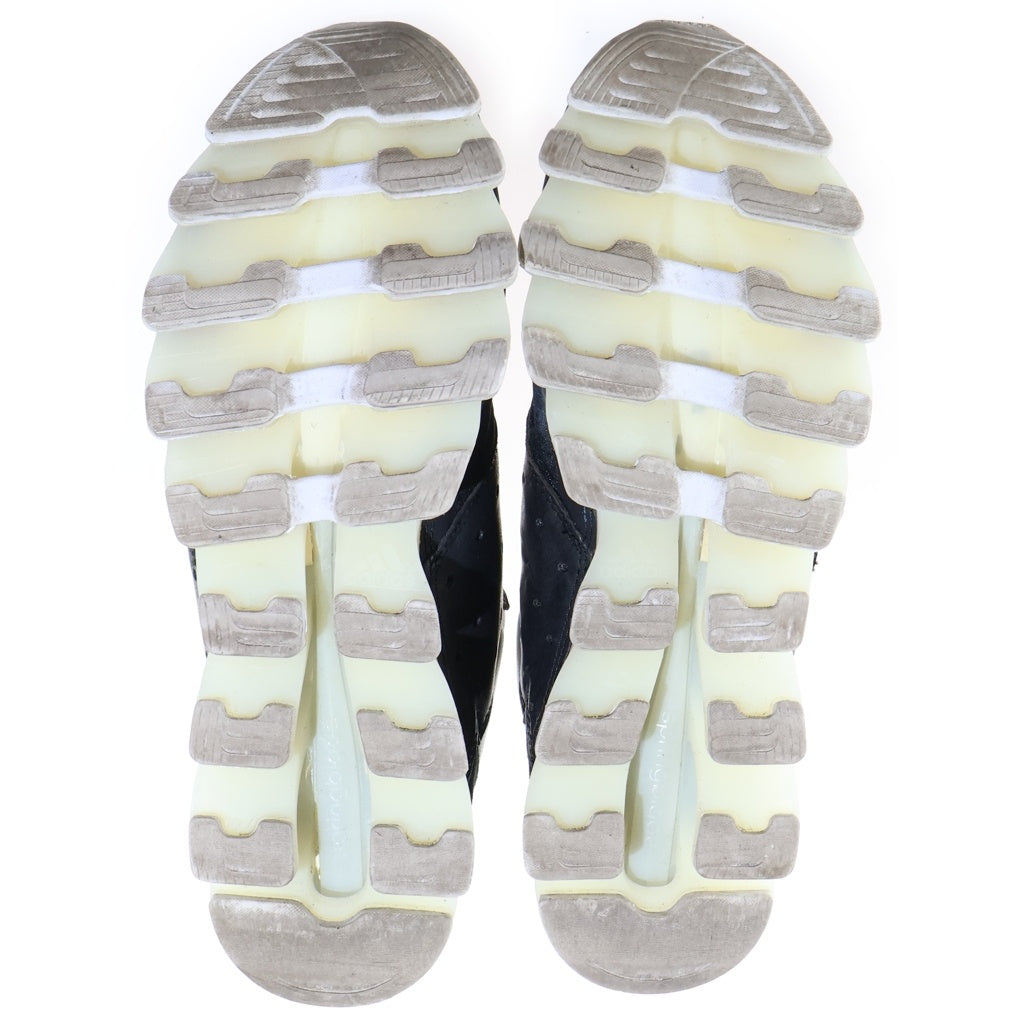 Rick Owens(リックオウエンス) ×ADIAS SPRINGBLADE アディダス スプリングブレード レザーローカットスニーカー ブラック US7.5/25.5cm B24016