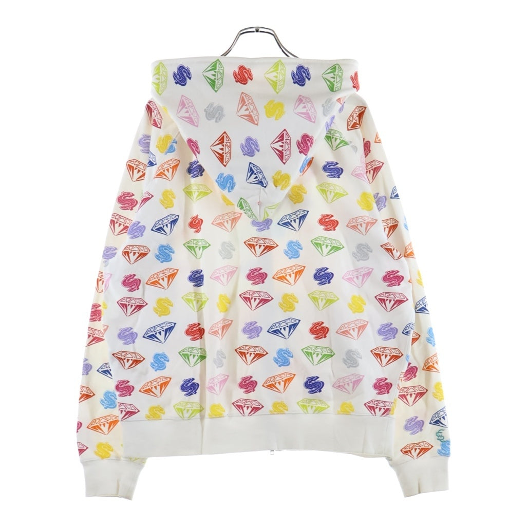 BILLIONAIRE BOYS CLUB(ビリオネアボーイズクラブ) ×Casanova Vintage 総柄ジップパーカー マルチ
