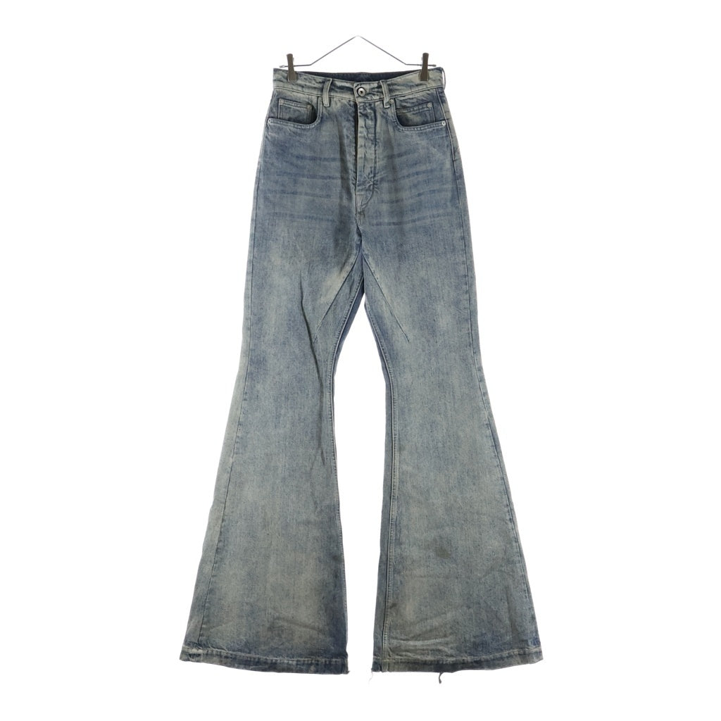 Rick Owens(リックオウエンス) 25AW BOLAN BOOTCUT ボランブーツカット フレアデニムパンツ ダーティーハスラー RR02E1335-DWG