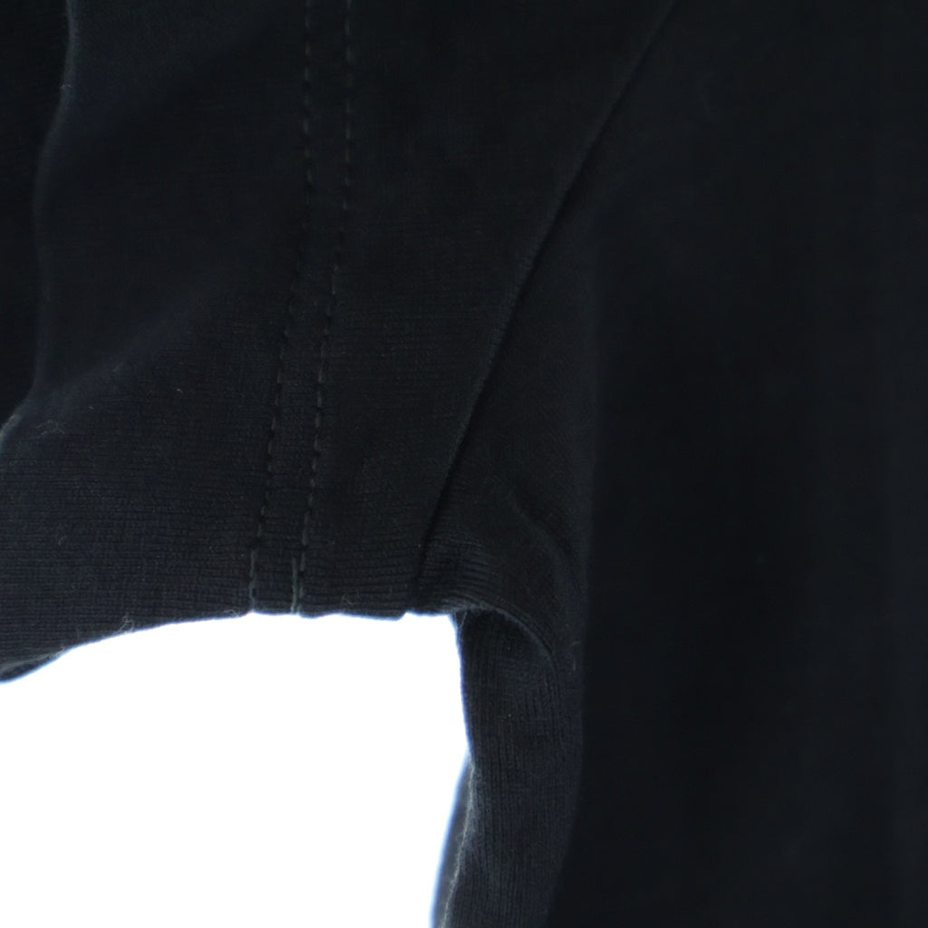 Maison Margiela(メゾンマルジェラ) DISTORTED LOGO TEE ディストーテッド ロゴ クルーネック半袖カットソーTシャツ ブラック S30GC0701 S22816
