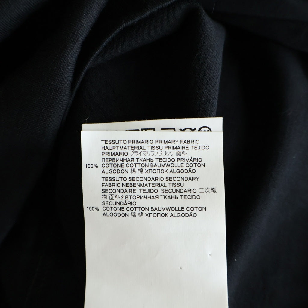 Maison Margiela(メゾンマルジェラ) DISTORTED LOGO TEE ディストーテッド ロゴ クルーネック半袖カットソーTシャツ ブラック S30GC0701 S22816