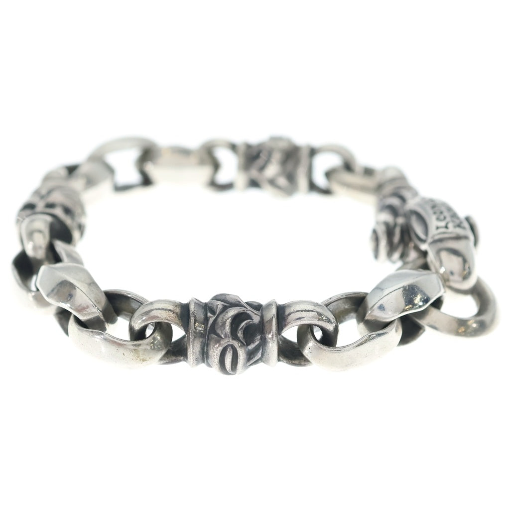 LEONARD KAMHOUT(レナードカムホート) Silk Link Bracelet シルク ホーク ブレスレット シルバー