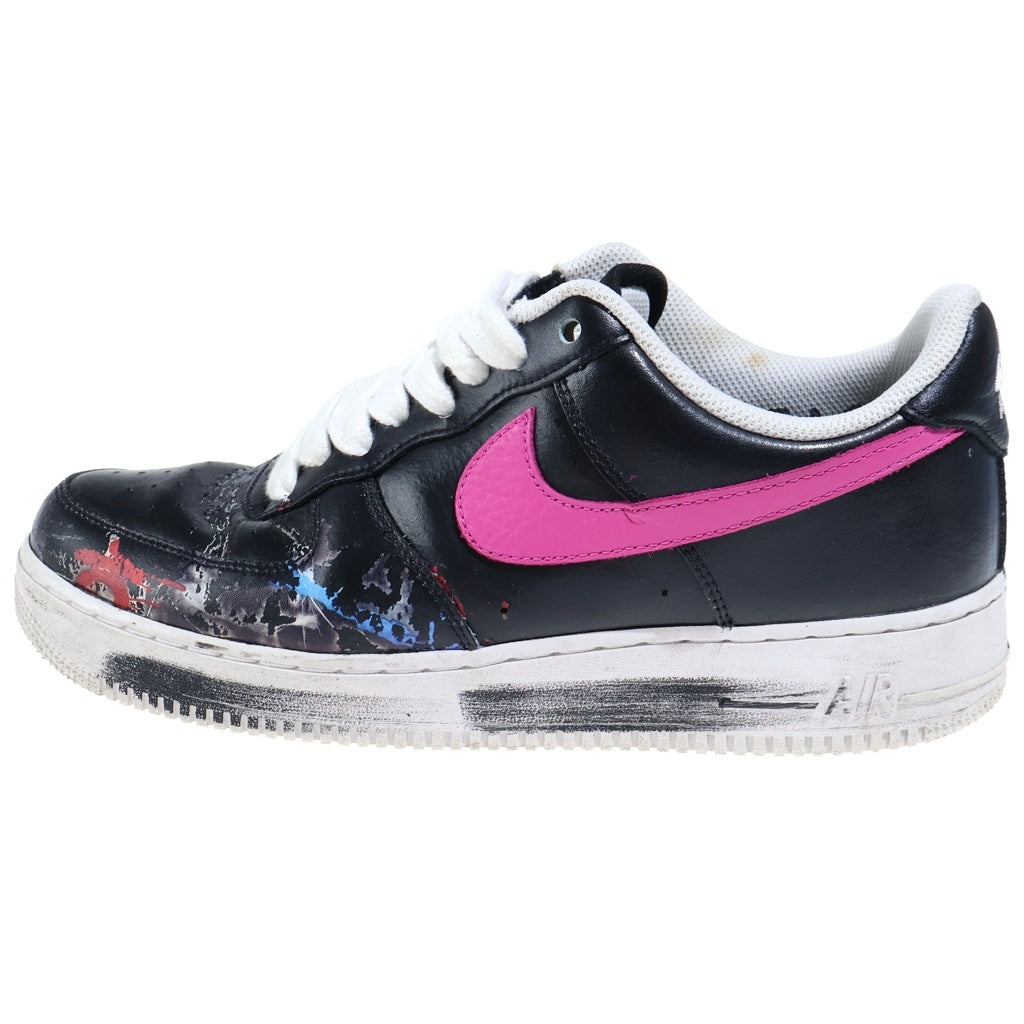 NIKE(ナイキ) ×PEACEMINUSONE AIR FORCE 1 PARA-NOISE3.0 ピースマイナスワン エアフォース1 パラノイズ3.0 レザーローカットスニーカー マルチカラー US10/28cm AQ3692-004