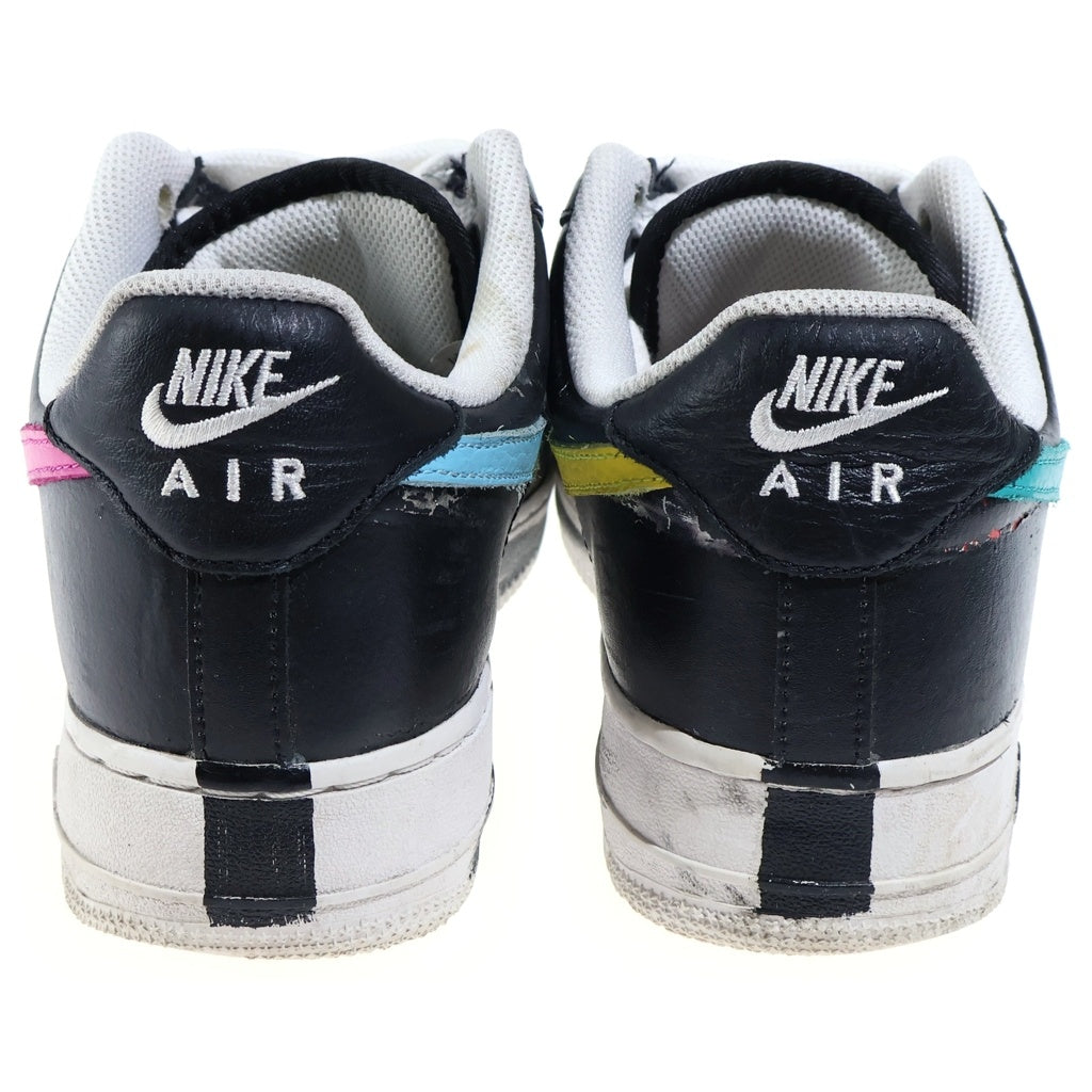 NIKE(ナイキ) ×PEACEMINUSONE AIR FORCE 1 PARA-NOISE3.0 ピースマイナスワン エアフォース1 パラノイズ3.0 レザーローカットスニーカー マルチカラー US10/28cm AQ3692-004