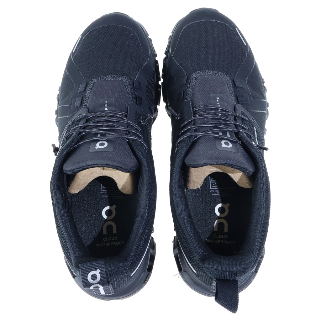 On(オン) CLOUD 6 WATERPROOF クラウド6 ウォータープルーフ メッシュローカットスニーカー ブラック レディース US7.5/24.5cm 3WF10051043