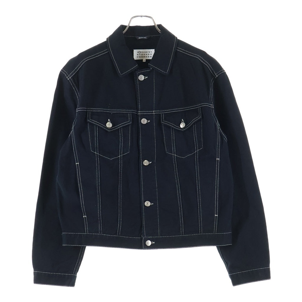 Maison Margiela(メゾンマルジェラ) 21SS オーバーサイズ デニムジャケット ブラック S51AM0428