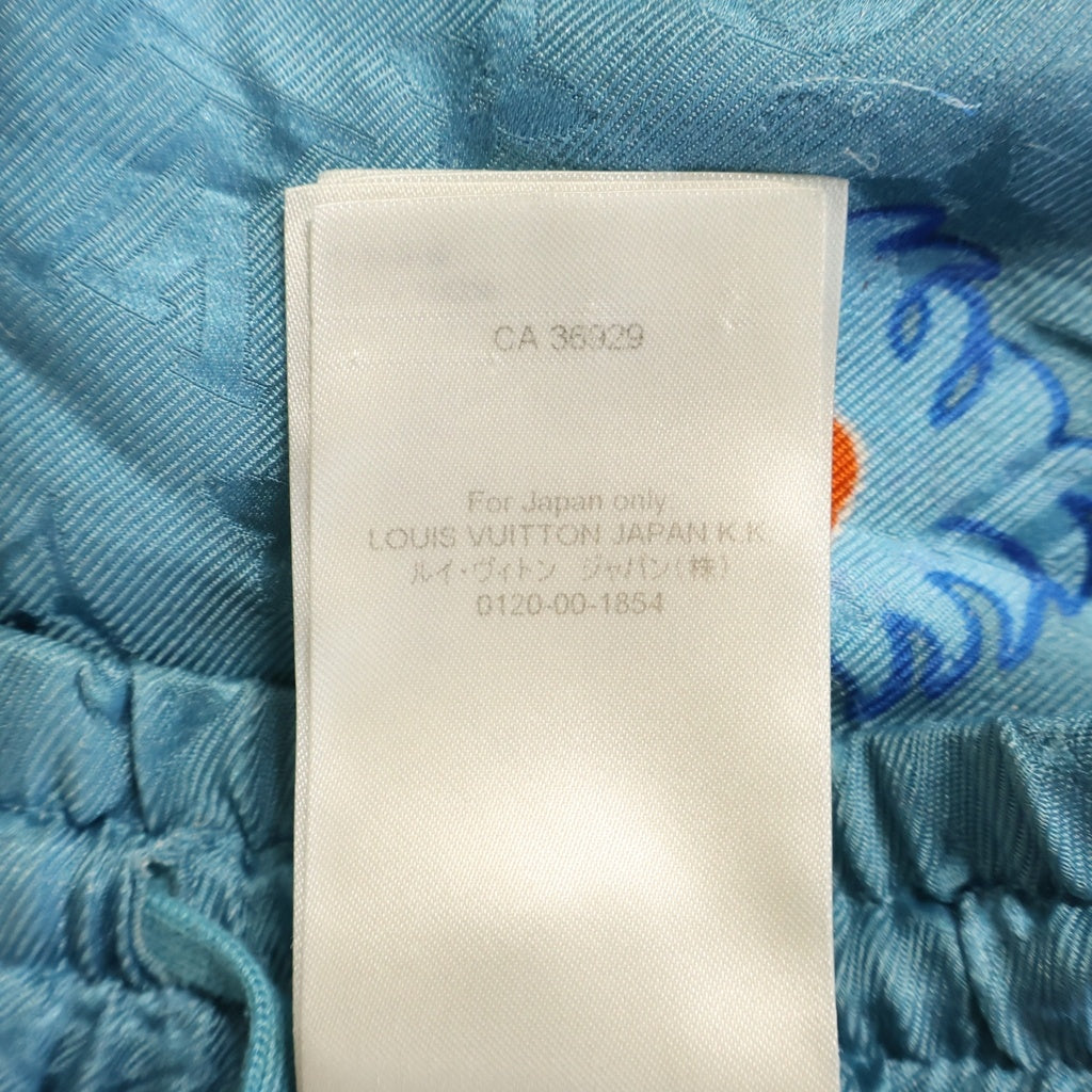 LOUIS VUITTON(ルイヴィトン) 23AW×KY モノグラム フェイス ショートパンツ ショーツ ブルー RM232H V36 HOP32W