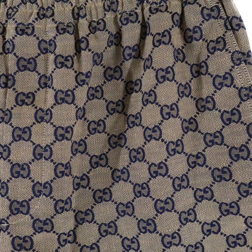 GUCCI(グッチ) GGリネンブレンドキャンバスハーフパンツ ブラウン 742781 ZAM7G