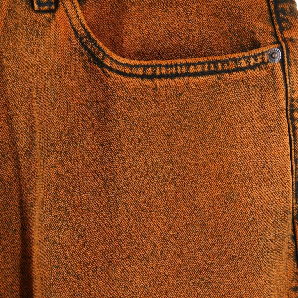 SUPREME(シュプリーム) 25AW Regular Jean Overdyed Orange レギュラージーンズ デニムパンツ オレンジ