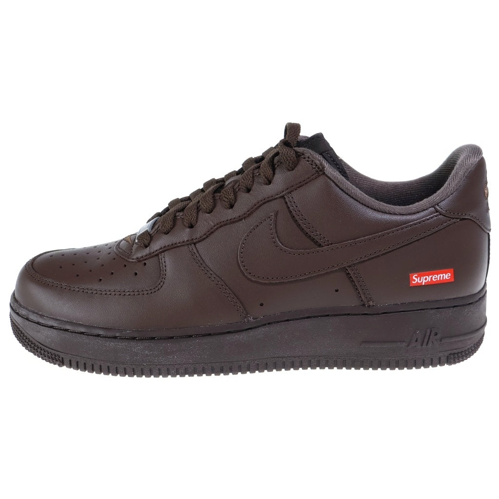 NIKE(ナイキ) ×Supreme Air Force 1 Low エアフォース1ロー ローカットスニーカー シューズ ブラウン CU9225-200