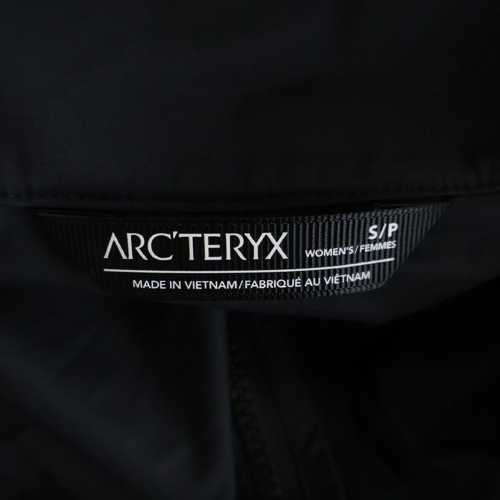 ARC'TERYX(アークテリクス) SQUAMISH JACKET スコーミッシュ ジップアップジャケット ブラック X000010269