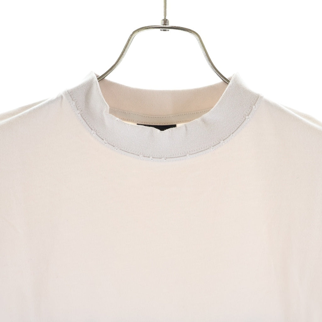 BALENCIAGA(バレンシアガ) 24SS STENCIL TYPE T-SHIRT ステンシルタイプ フロントロゴプリント クルーネック半袖カットソーTシャツ ホワイト 764235 TQVA3