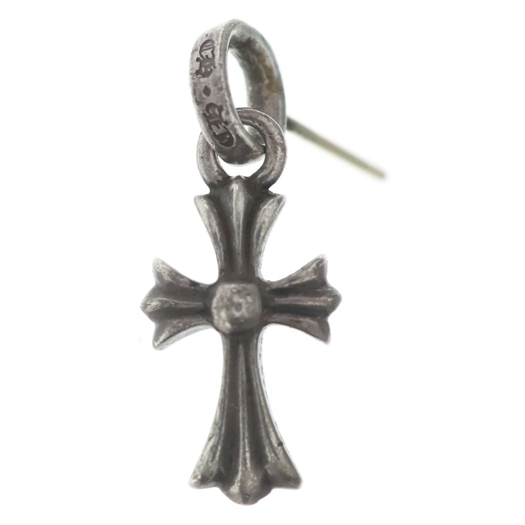 CHROME HEARTS(クロムハーツ) BBY F PPRCHN ベイビーファットクロス ドロップピアス シルバー BCA090
