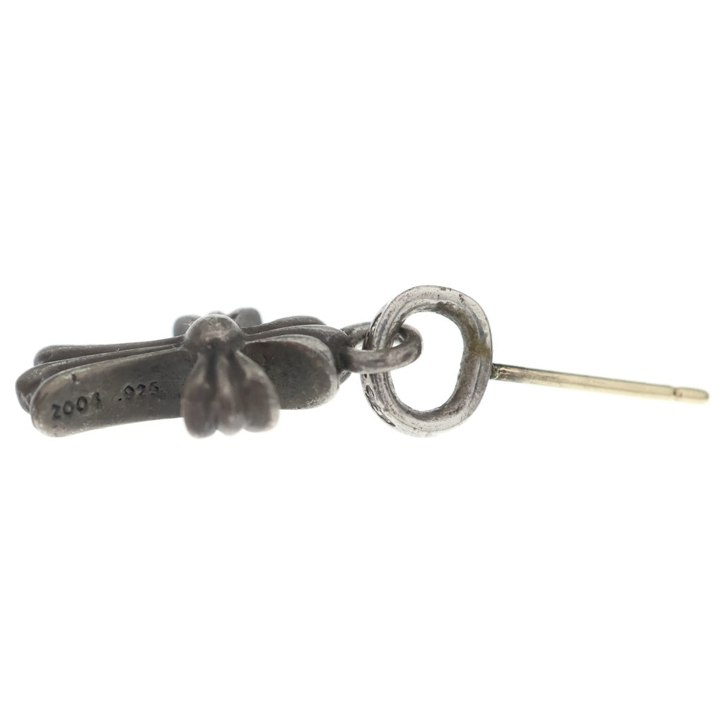 CHROME HEARTS(クロムハーツ) BBY F PPRCHN ベイビーファットクロス ドロップピアス シルバー BCA090