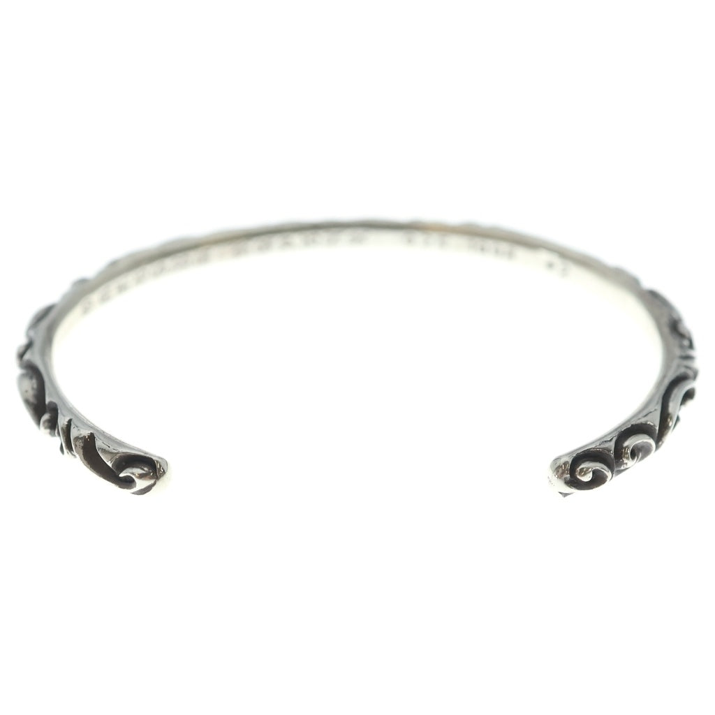 CHROME HEARTS(クロムハーツ) BANGLE SCROLL スクロールバンドバングル ブレスレット シルバー BCA127