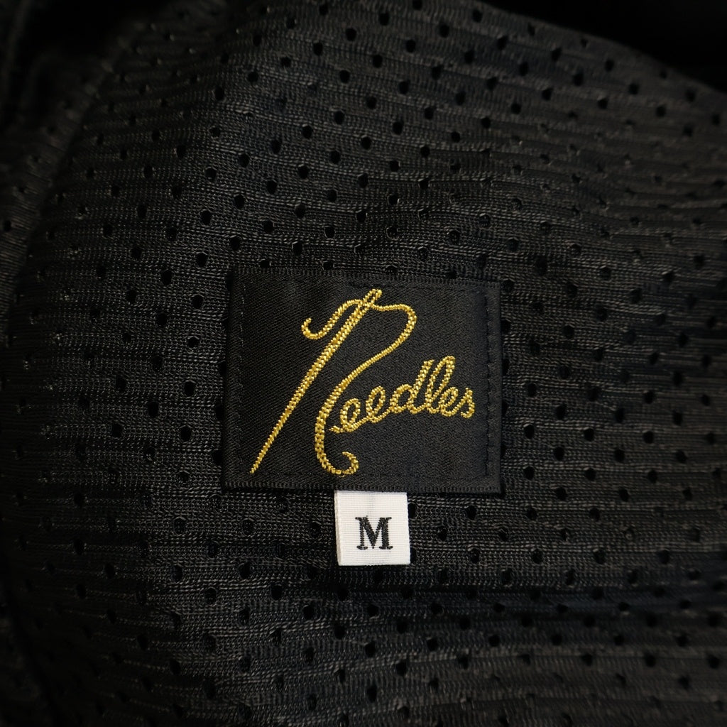 Rebuild by needles(リビルドバイニードルス) H.D. TRACK PANT ヒザデルトラックパンツ ブラック QV1595
