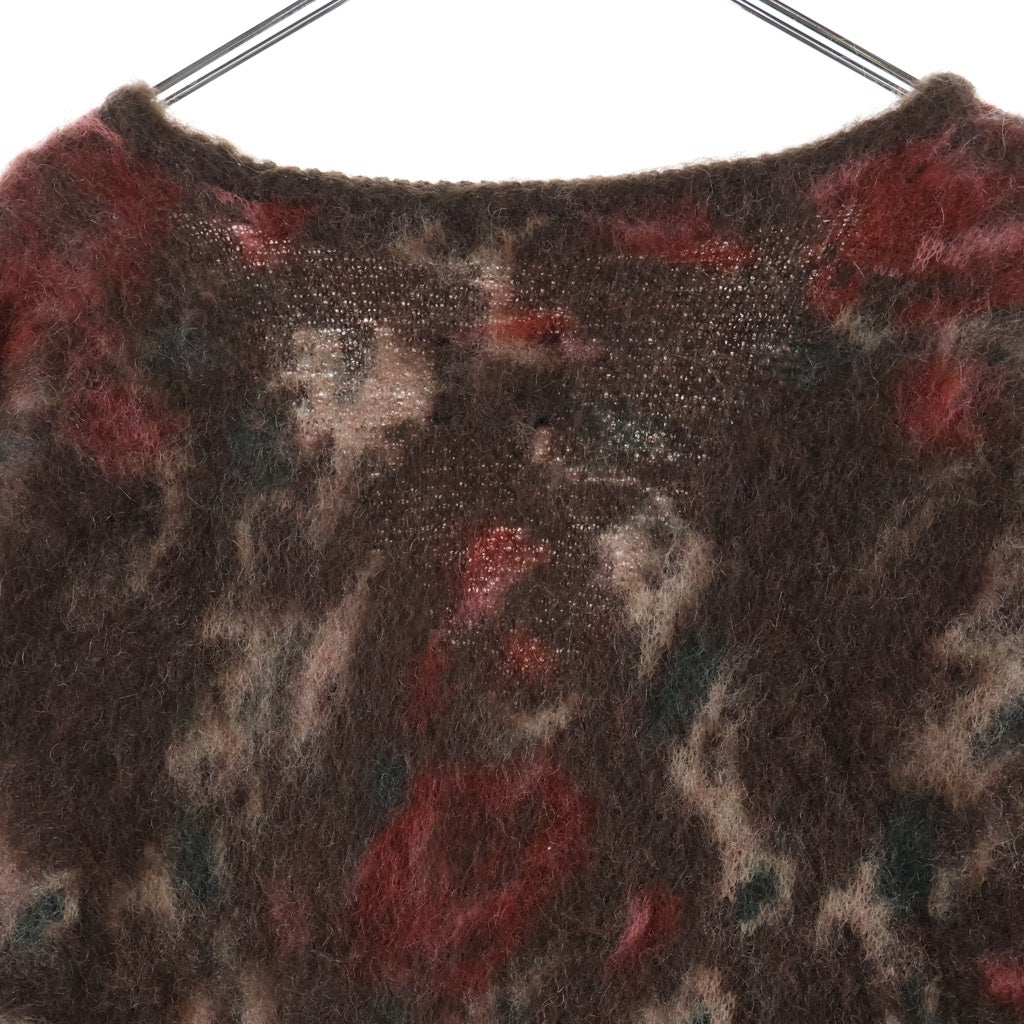 Rebuild by needles(リビルドバイニードルス) 22AW MOHAIR CARDIGAN モヘアカーディガン ブラウン LQ270