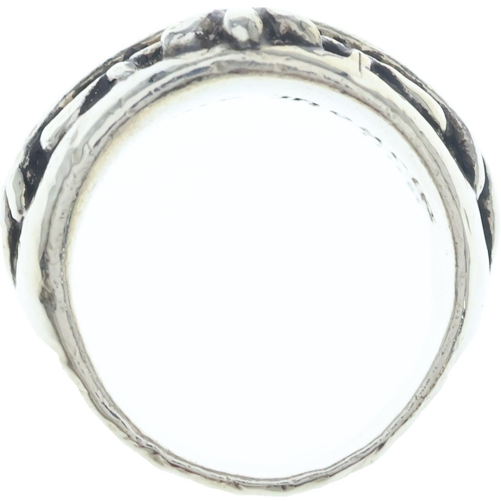 CHROME HEARTS(クロムハーツ) FLRL CRS DMND フローラルクロス PAVEダイヤ シルバー