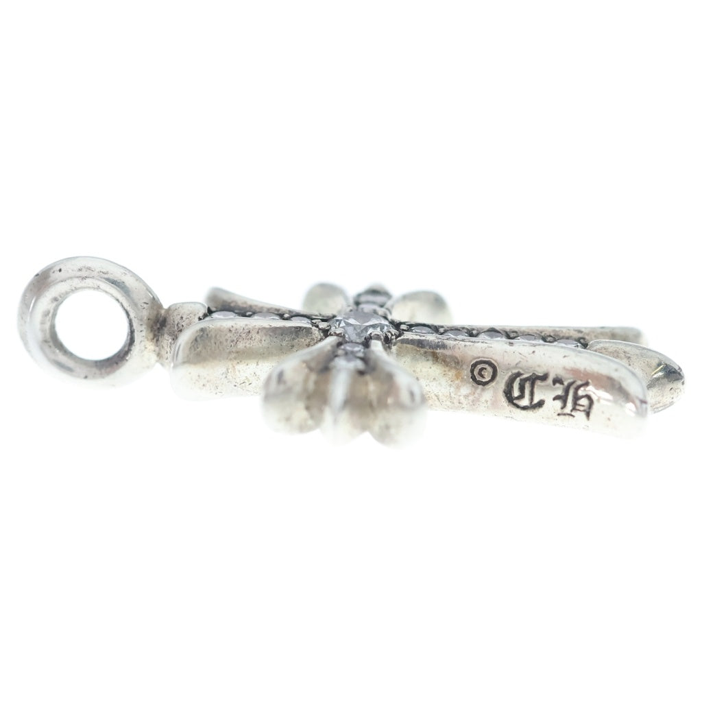 CHROME HEARTS(クロムハーツ) TNY CRSF P/DIA タイニーファットクロス PAVEダイヤ ペンダントトップ シルバー BCA323