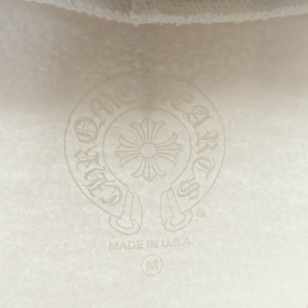 CHROME HEARTS(クロムハーツ) Vertical Arm Logo Hoodie バーティカルアームロゴフーディー パーカー ホワイト