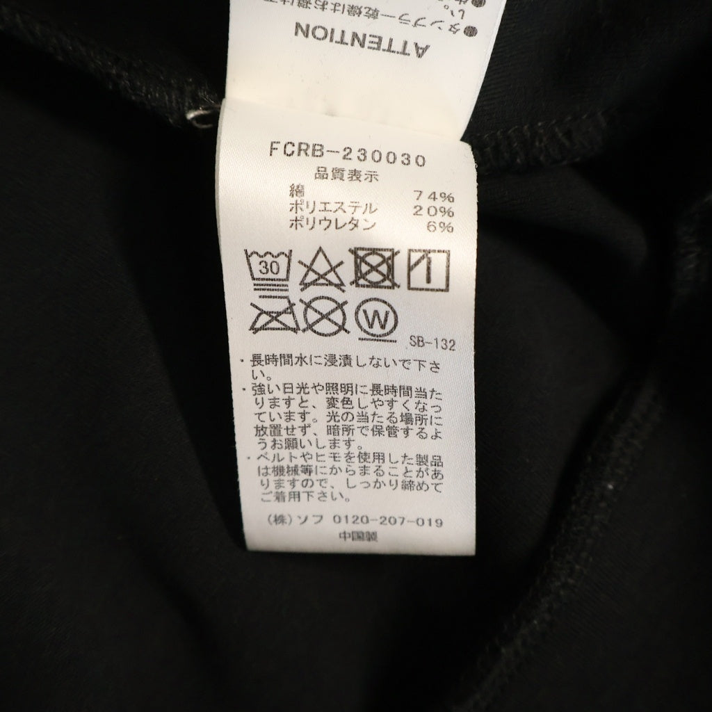 F.C.R.B.(エフシーアールビー) 23SS TECH SWEAT TRAINING HOODIE テック スウェット トレーニング フーディー パーカー ブラック FCRB-230030