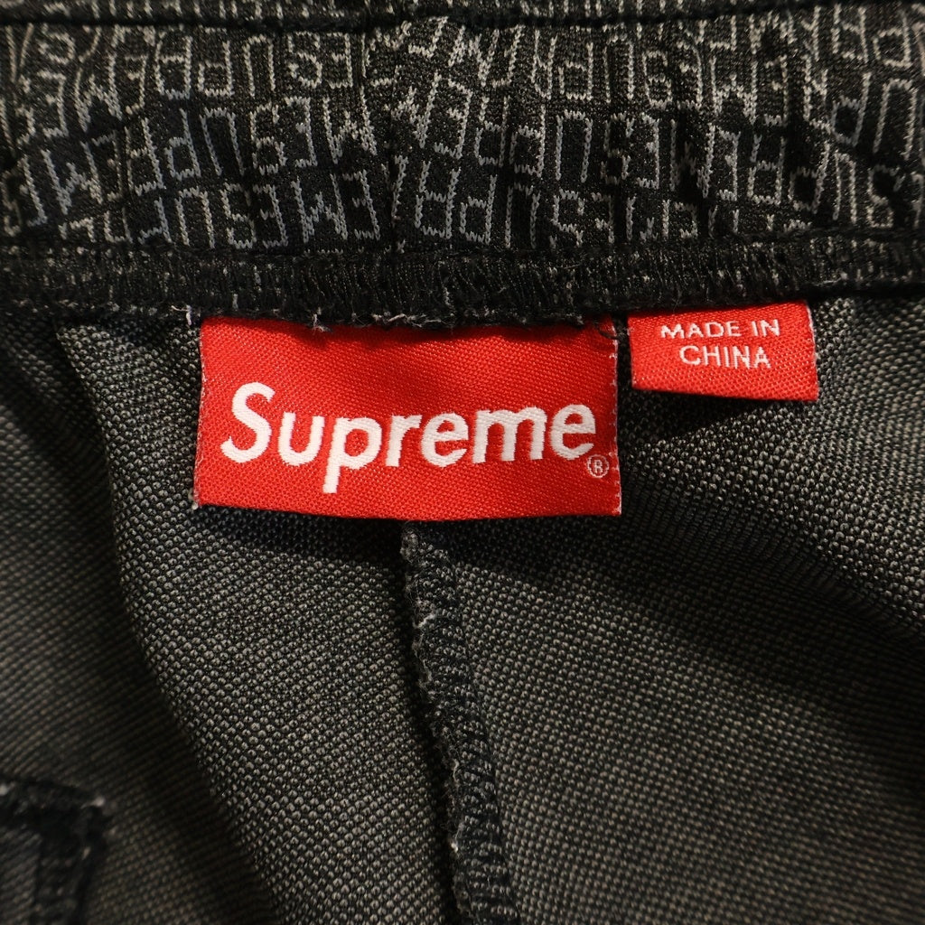 SUPREME(シュプリーム) 22SS Repeat Track Pants リピートトラックパンツ ブラック