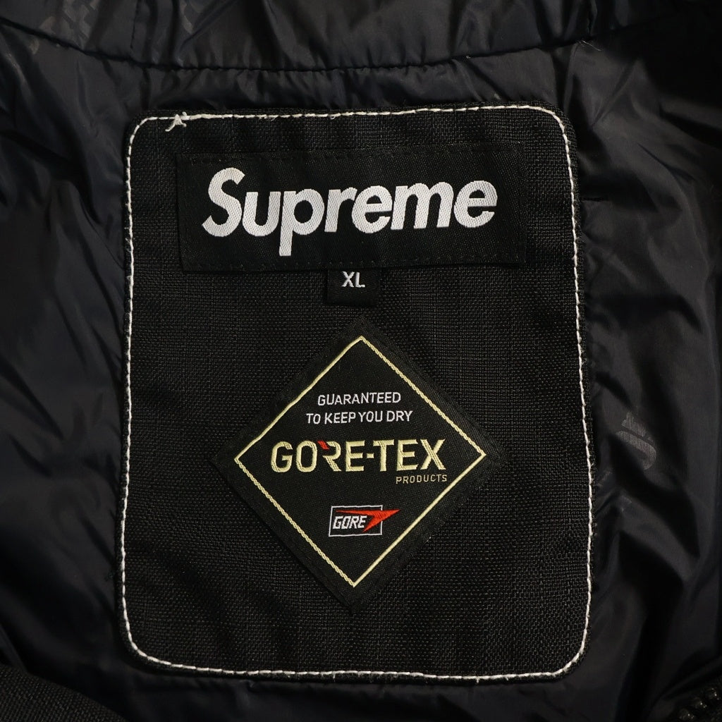 SUPREME(シュプリーム) 19AW GORE-TEX Contrast Stitch Anorak ゴアテックス コントラスト ステッチ アノラック ジャケット ブラック