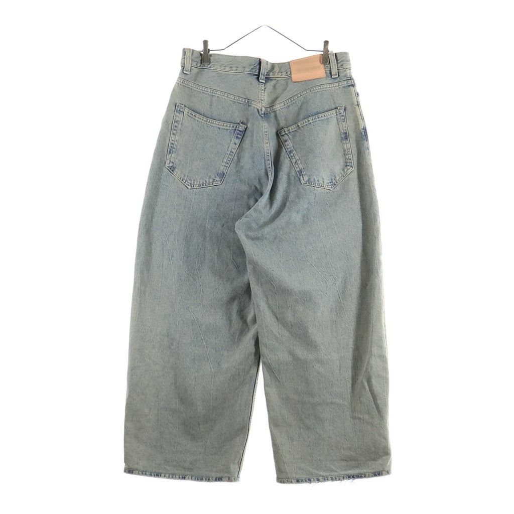 Acne Studios(アクネ ストゥディオズ) 2023M FN DELTA 泥加工 スーパーバギーデニム インディゴ B00336