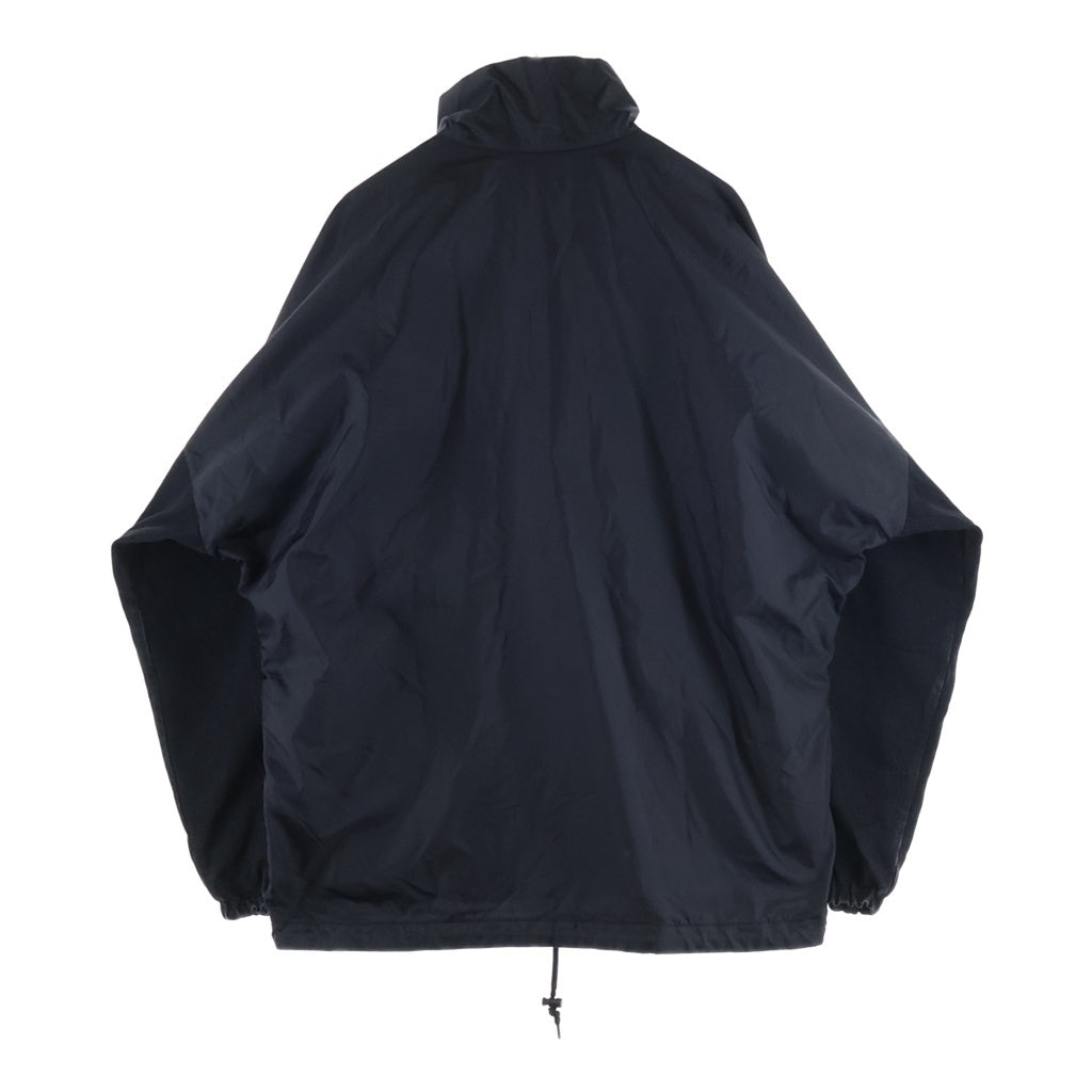 BALENCIAGA(バレンシアガ) 19SS NYLON LOGO DENIM JACKET ナイロンロゴ デニムジャケット ブラック 529213 TBQ03