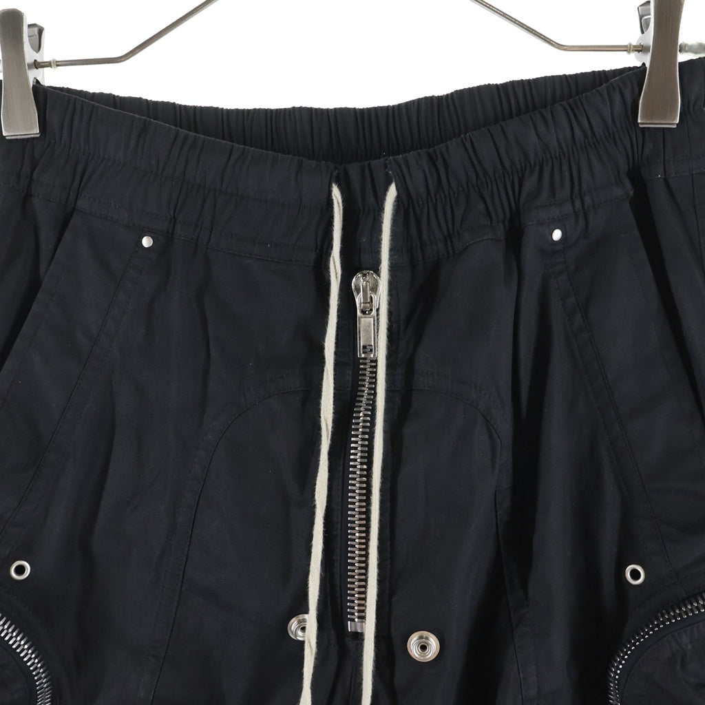 Rick Owens(リックオウエンス) 24AW BAUHAUS CARGO バウハウスカーゴパンツ ブラック RU02D6377-TE