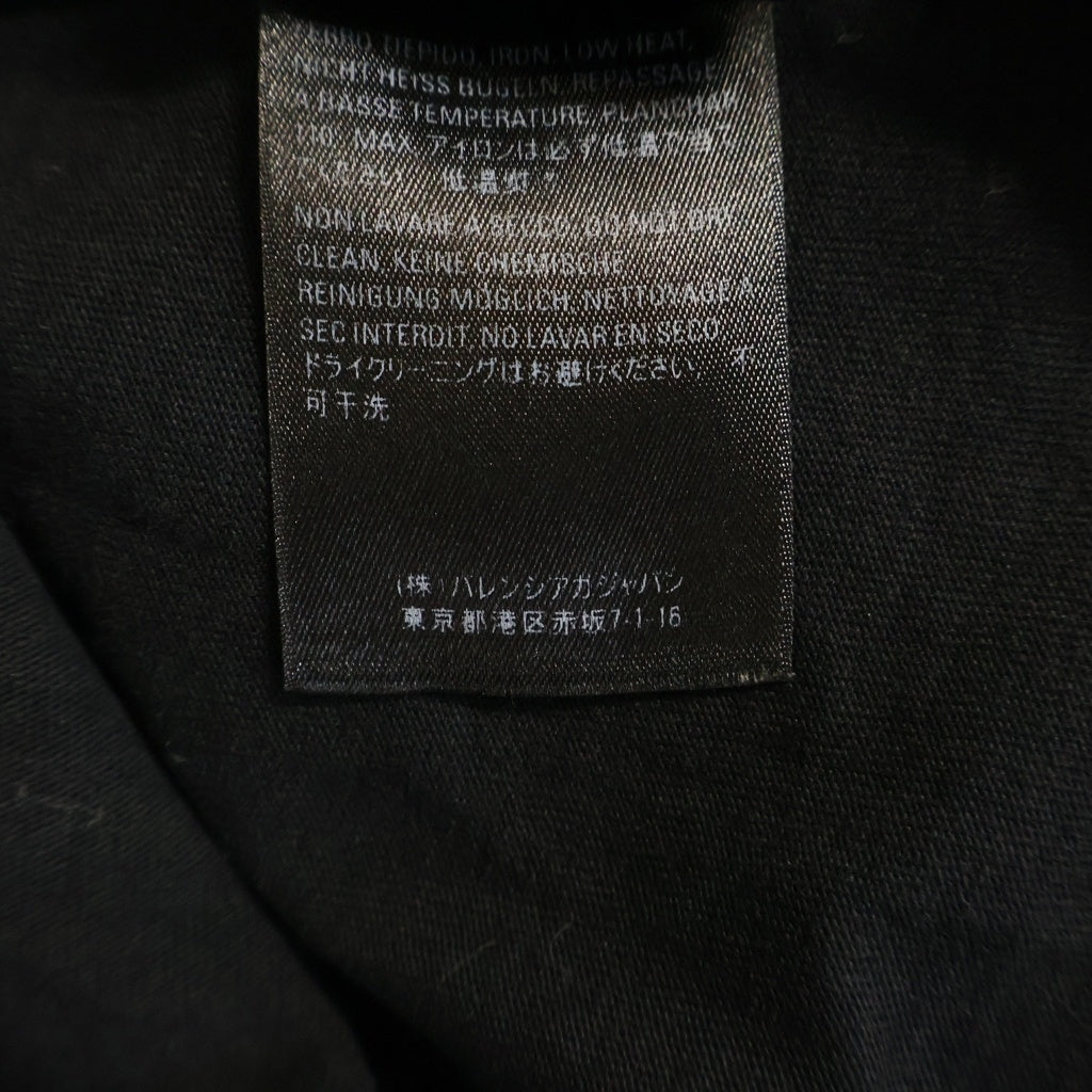 BALENCIAGA(バレンシアガ) 18AW SPEED HUNTERS TEE スピードハンター クルーネック半袖カットソーTシャツ ブラック 556133 TCV38