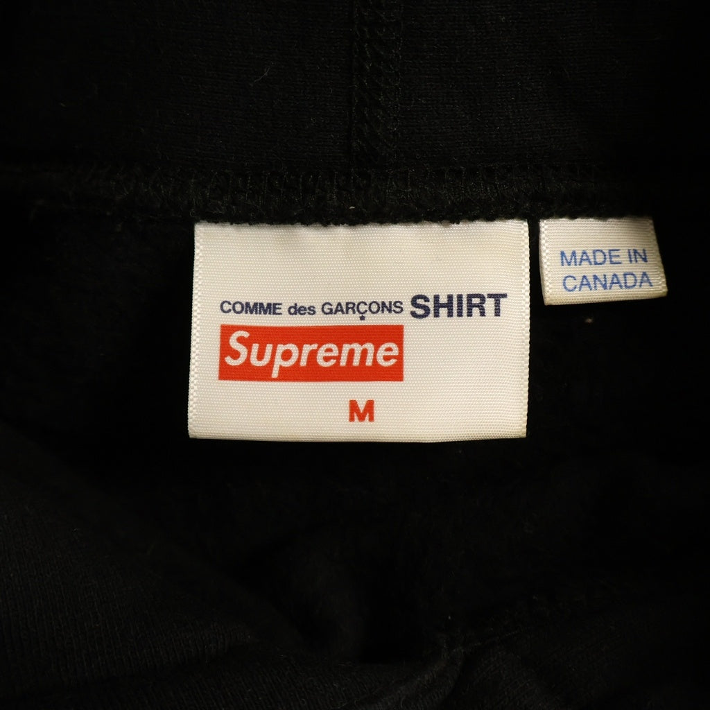 SUPREME(シュプリーム) 17SS ×COMMEdesGARCONS SHIRT Box Logo Hoodie ボックスロゴ フーディ プルオーバーパーカー ブラック
