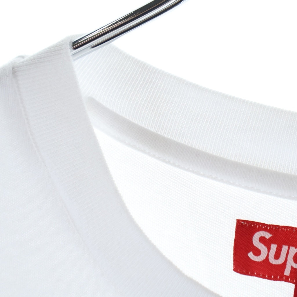 SUPREME(シュプリーム) 25SS Small Box Tee スモールボックスロゴ刺繍 コットン半袖Tシャツカットソー ホワイト