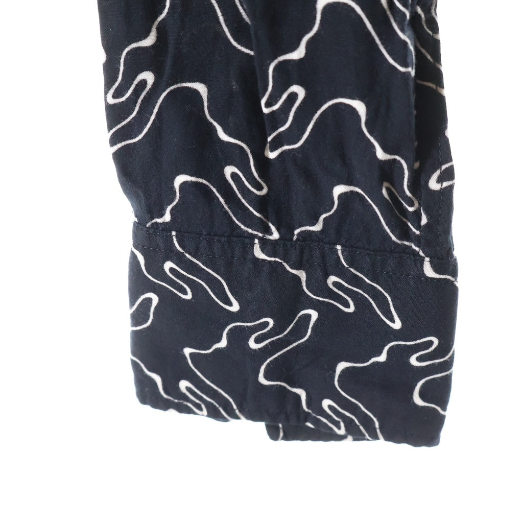 CELINE(セリーヌ) 23SS GHOST PRINT LONG SLEEVE SHIRT ゴーストプリントロングスリーブシャツ ブラック 2C813977R