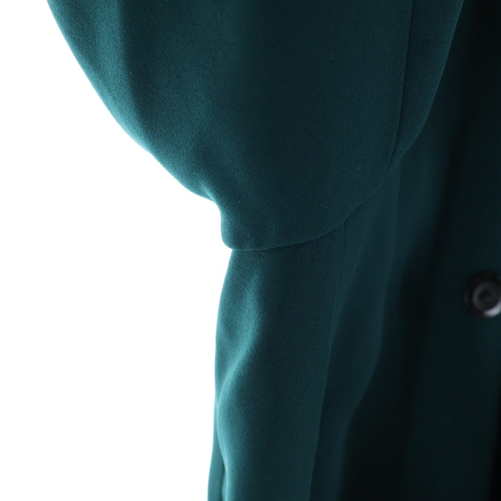 CULLNI(クルニ) 222AW DOUBLE SATIN TIE LOCKEN JACKET ダブルサテンタイロッケンジャケット グリーン 22-AW-027