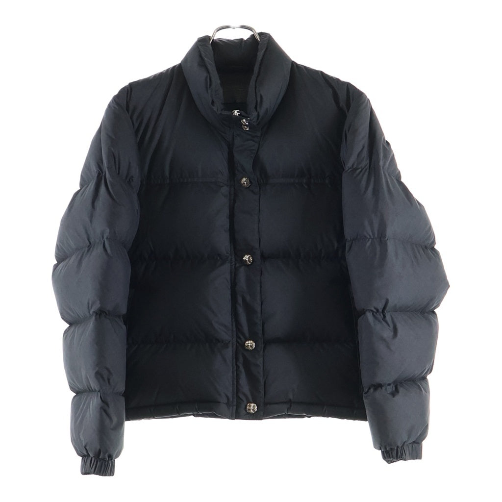 CHROME HEARTS(クロムハーツ) CH PLUS STIFF DOWN JACKET CHプラス総柄 スティフ クロスボールボタン ダガージップ ダウンジャケット レディース
