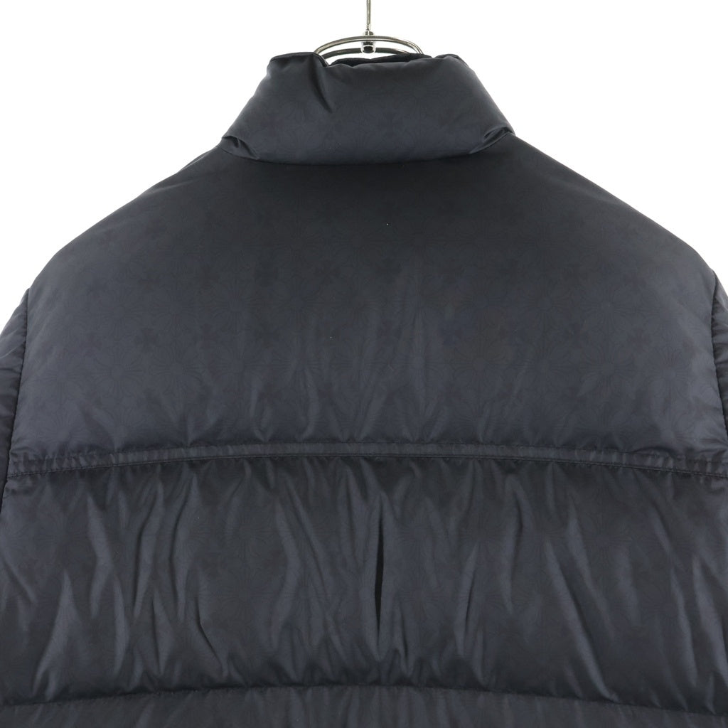 CHROME HEARTS(クロムハーツ) CH PLUS STIFF DOWN JACKET CHプラス総柄 スティフ クロスボールボタン ダガージップ ダウンジャケット レディース